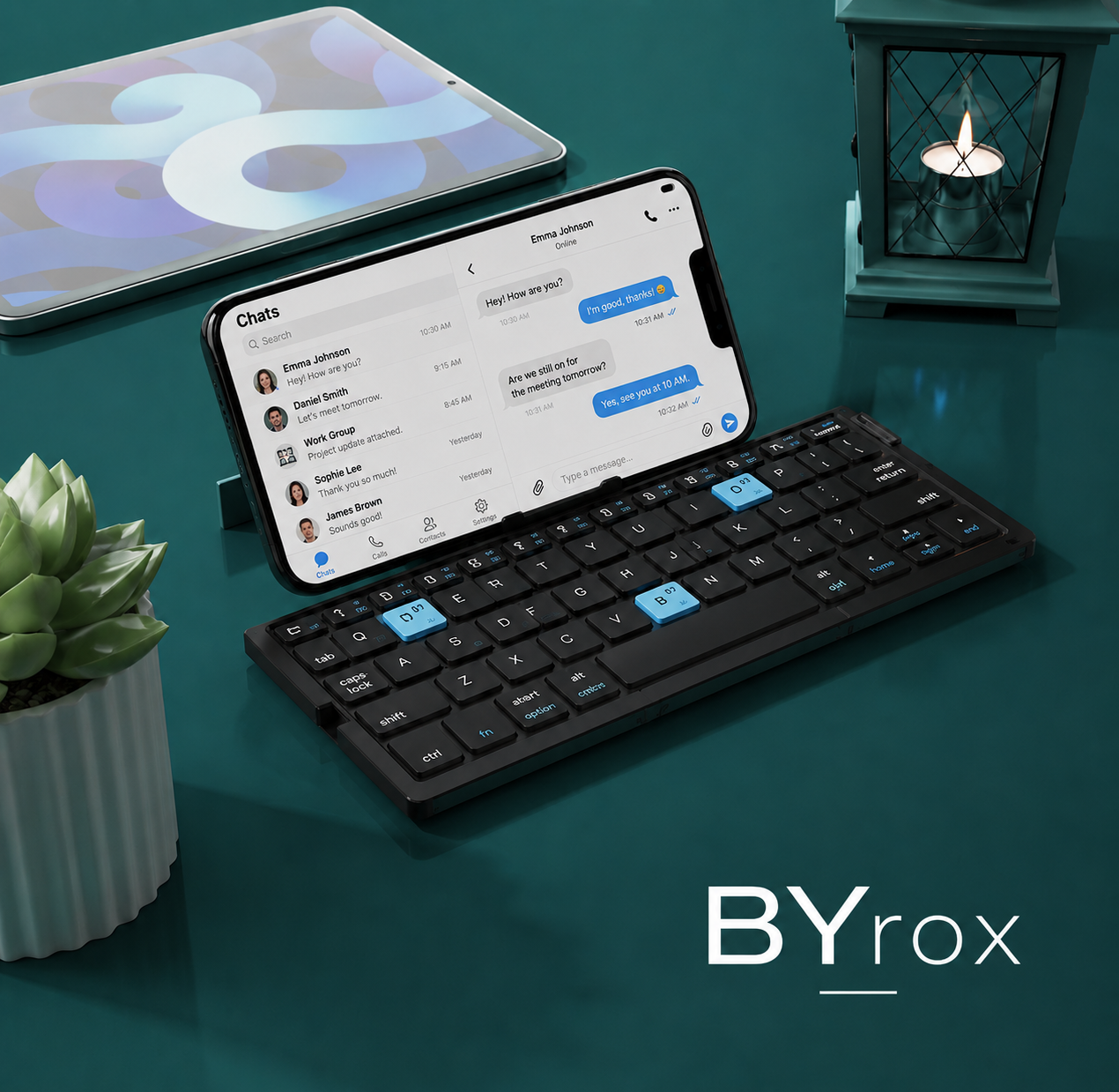 Teclado Inalámbrico Portátil