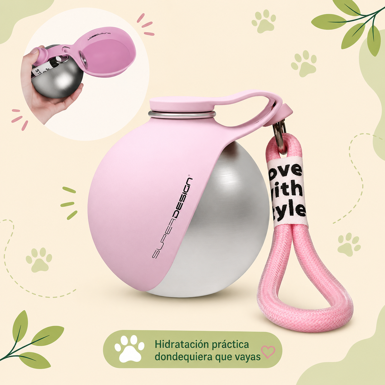Botella Portátil para Mascotas™
